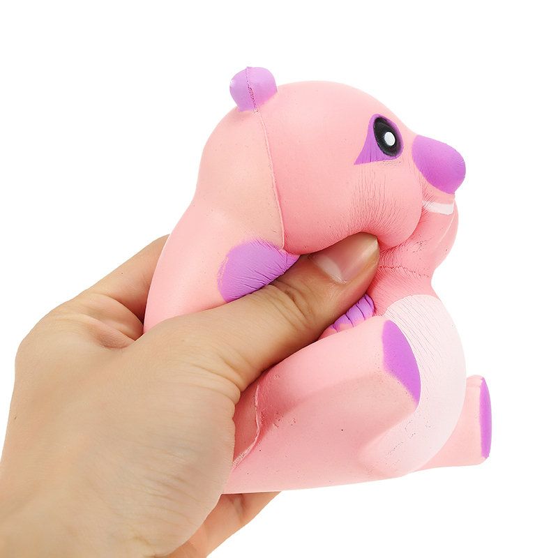 Squishy Bear 10 cm Slow Rising Animals Cartoon Collection Poklon Dekor Mekana Igračka Na Stiskanje