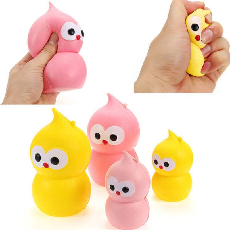 Squishy Gourd Dolls Parents Slow Kids Toy 13.5*7*7cm L Poklon Za Djecu/odrasle Igračka Za Ublažavanje Stresa