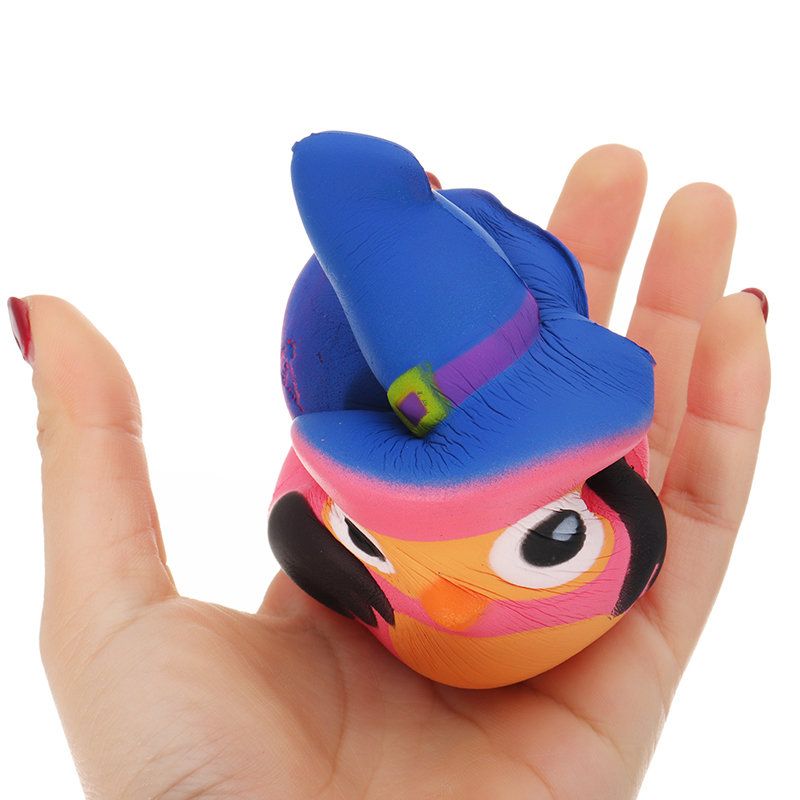Squishy Pumpkin Bird Slow Rising Igračka Dječji Zabavni Poklon Dekoracija Telefon Privjesak