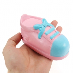 Squishy Shoe 13 cm Sporo Raste S Pakiranjem Kolekcija Poklon Dekor Soft Squeeze Igračka