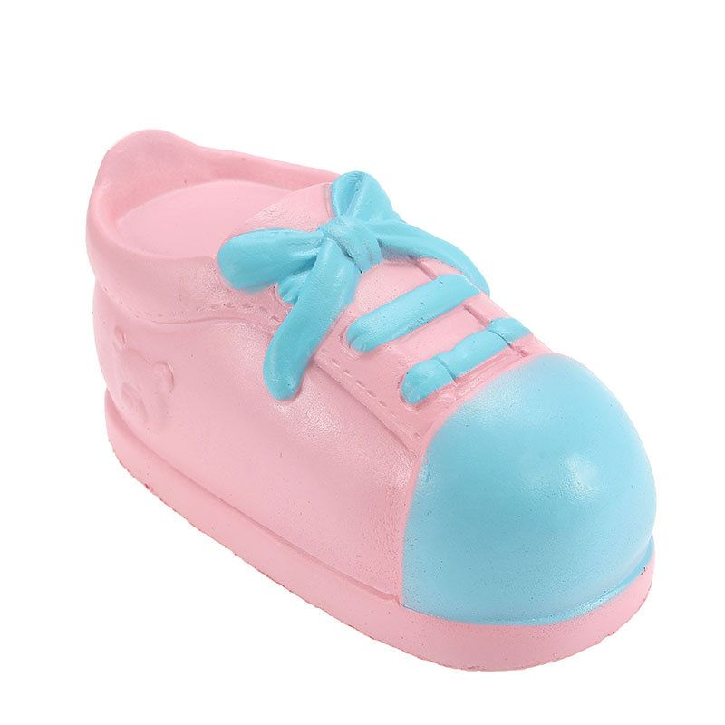 Squishy Shoe 13 cm Sporo Raste S Pakiranjem Kolekcija Poklon Dekor Soft Squeeze Igračka