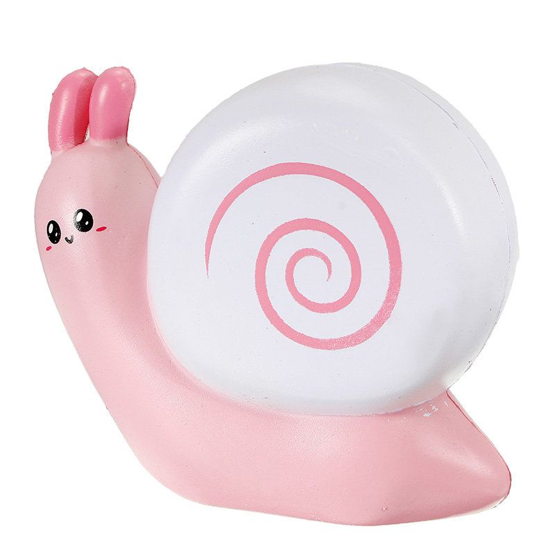 Squishy Snail Pink Blue Jumo 12 cm Sporo Raste S Pakiranjem Kolekcija Poklon Igračka Za Dekoraciju