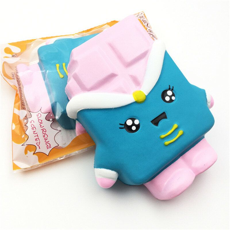 Squishyfun Chocolate Squishy 13 cm Sporo Raste S Pakiranjem Kolekcija Poklon Dekor Mekana Igračka