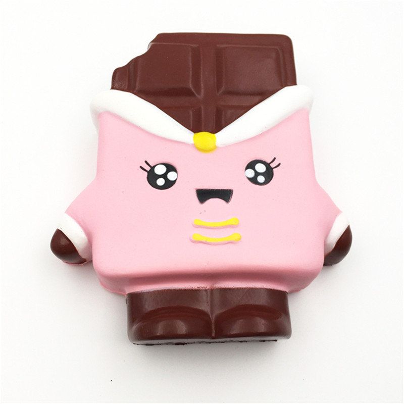 Squishyfun Chocolate Squishy 13 cm Sporo Raste S Pakiranjem Kolekcija Poklon Dekor Mekana Igračka