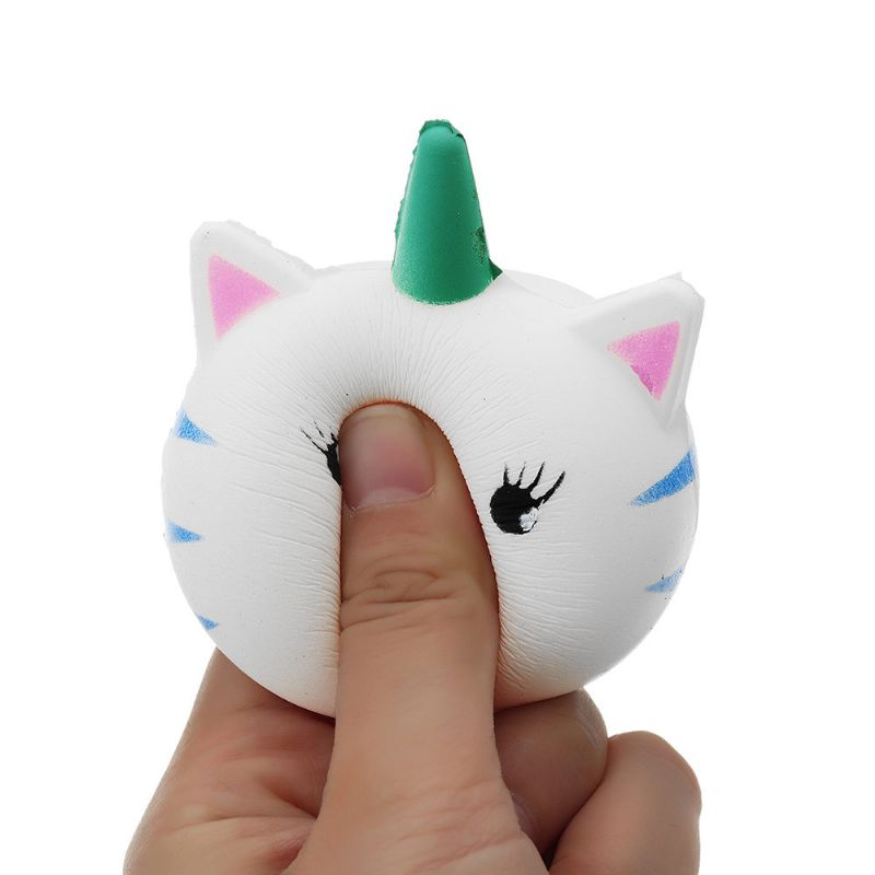 Unicorn Cat Squishy Slow Rising Collection Dar Decor Mekana Igračka