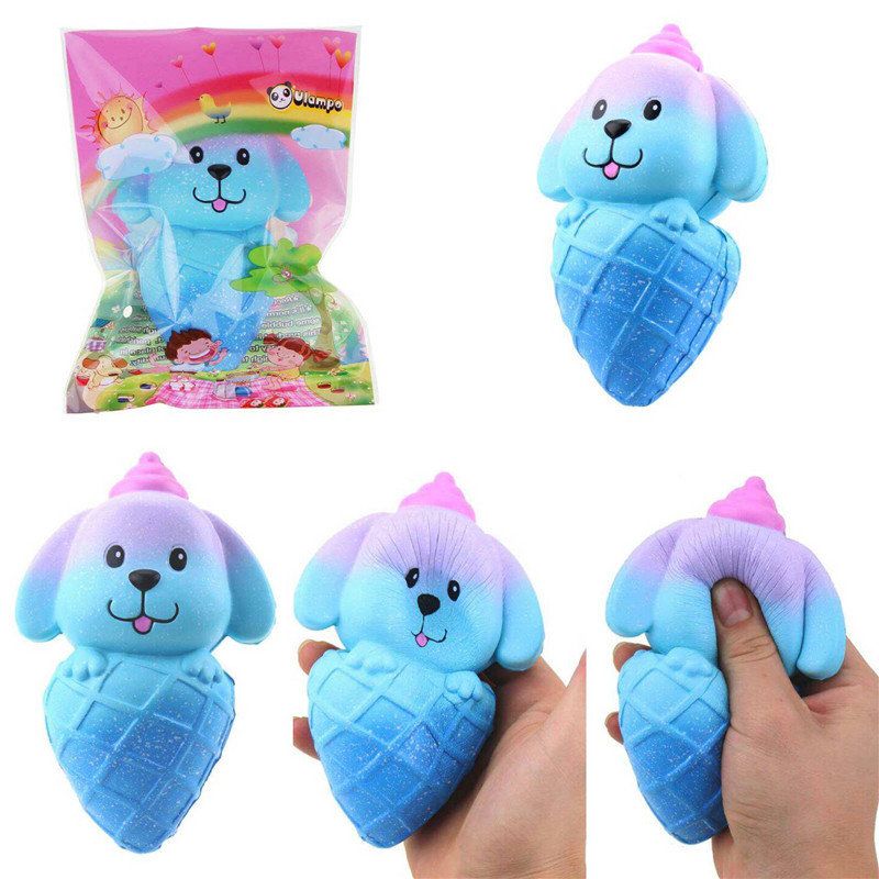 Vlampo Squishy 16*10cm Sladoled Za Pse Koji Se Sporo Diže S Pakiranjem Kolekcija Mekana Igračka