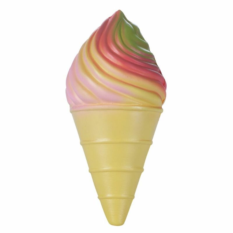 Vlampo Squishy Rainbow Ice Cream Corne Slow Rising Original Packaging Collection Poklon Decor Igračka