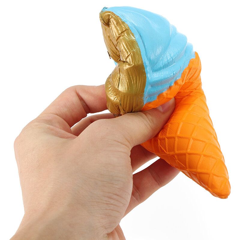 Yunxin Squishy Ice Cream 18 cm Sporo Dizanje S Pakiranjem Kolekcija Poklon Dekor Soft Squeeze Igračka