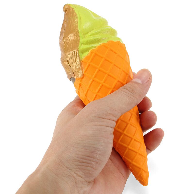 Yunxin Squishy Ice Cream 18 cm Sporo Dizanje S Pakiranjem Kolekcija Poklon Dekor Soft Squeeze Igračka