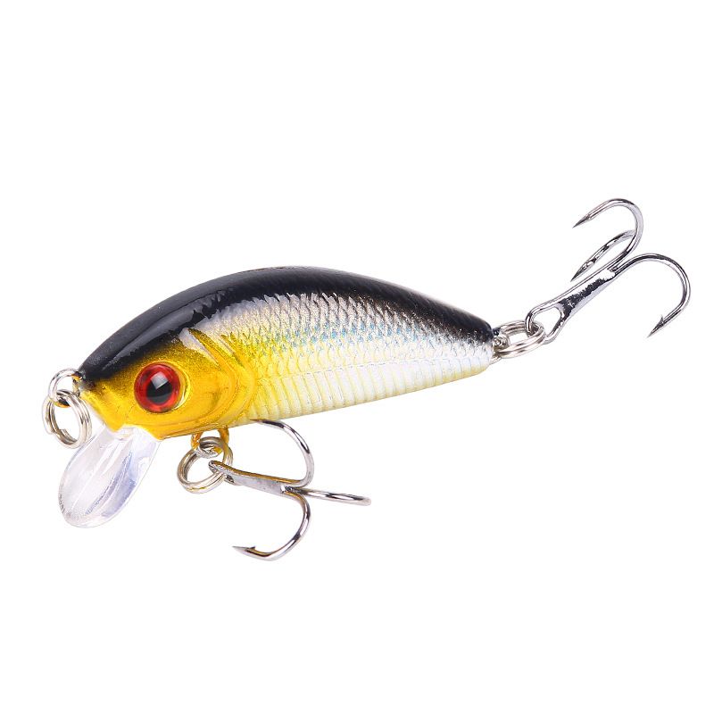 8pcs Minnow Mamac Za Ribolov 50 mm 4.2 G Topwater Tvrdi Vobler Jig Crankbait Šaran Prugasti Bas Pesca Ribolovni Pribor Swimbait