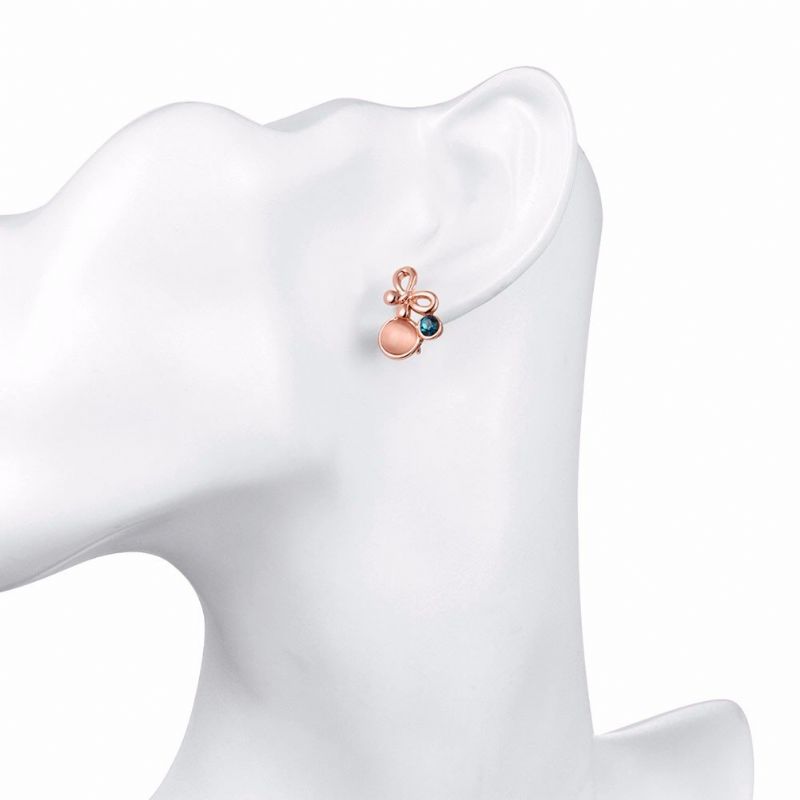 Inalis® Bowknot Opal Crystal Naušnice Za Žene Poklon