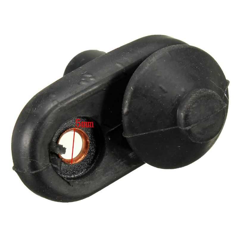 1pc Universale Auto Interno Porta Cortesia Light Lamp Switch Button Parte Nero