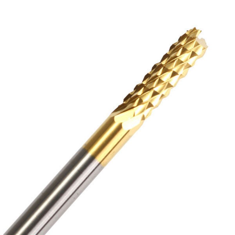 Drillpro Db-m1 10 Komada 0.8-3 mm Glodalo Za Graviranje Presvučeno Titanom Karbidni Bitovi