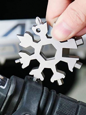 Edc Multi-tool Card Combination Portable Outdoor Snowflake Tool Ključ