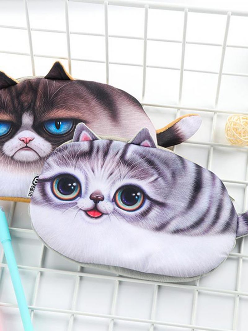 Emulational Kawaii Cats Pernica S Patentnim Zatvaračem Torba Za Olovke Velikog Kapaciteta Kreativna Slatka Kutija Za