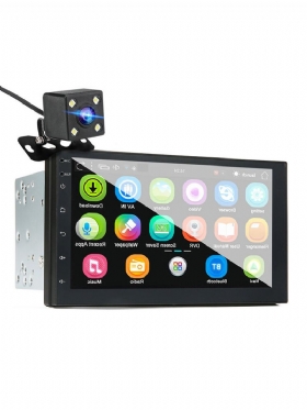 Imars 7 Inča 2 Din Za Android 8.0 Auto Stereo Radio Mp5 Player 2.5d Zaslon Gps Wifi Bluetooth Fm Sa Stražnjom Kamerom