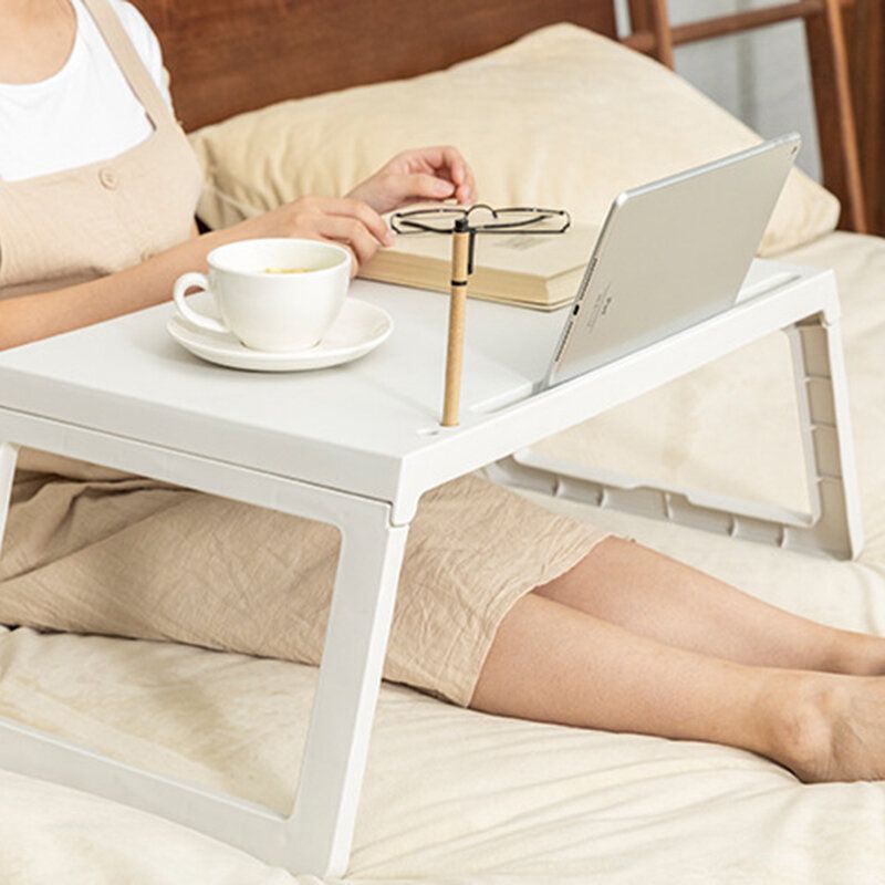 Krevet Mali Stol Prijenosni Sklopivi Radni Za Spavaonicu Lazy Dining Mobilni Za Prijenosno Računalo