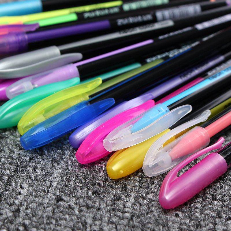 Set Višebojnih Gel Olovki Za Odrasle Od 48 Bojanki Tintne Olovke Crtanje Slikarstvo Pisanje Zanat Umjetnost