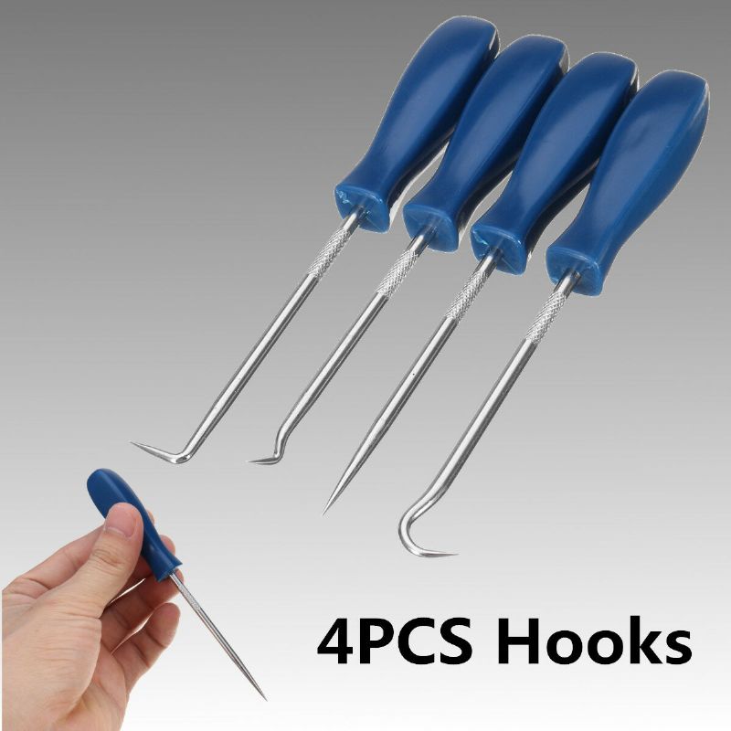 Silverline Hook&pick Set Alata Za Skidanje Uljnih Brtvi O Prstena Mehaničari Stolarski Alati