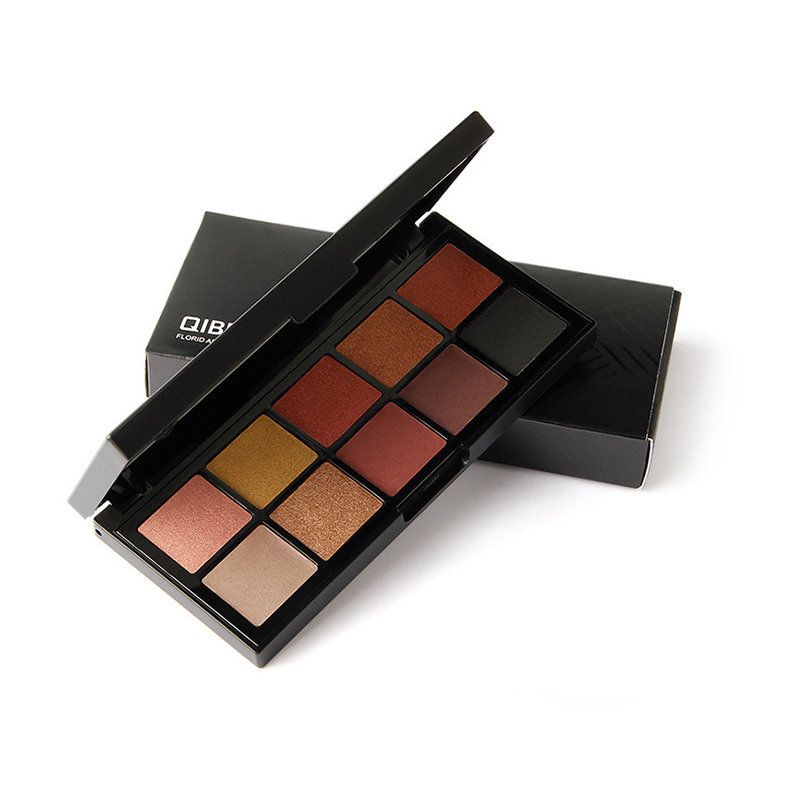 10 Colours Smoky Eye Shadow Palette Shimmer Glitter Color Dugotrajna Paleta Sjenila Za Oči