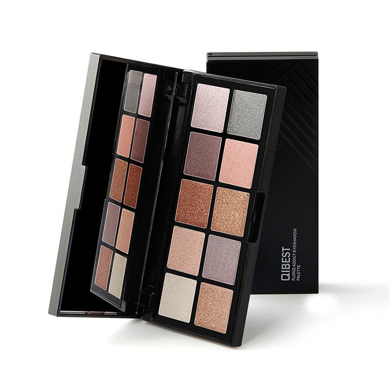 10 Colours Smoky Eye Shadow Palette Shimmer Glitter Color Dugotrajna Paleta Sjenila Za Oči