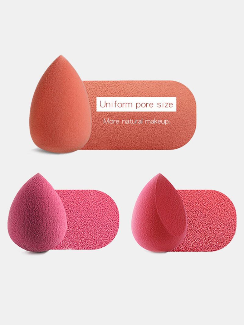 10 Kom Mini Makeup Puff Wet-dry Dual Name Bushion Sponge Beauty Eggs