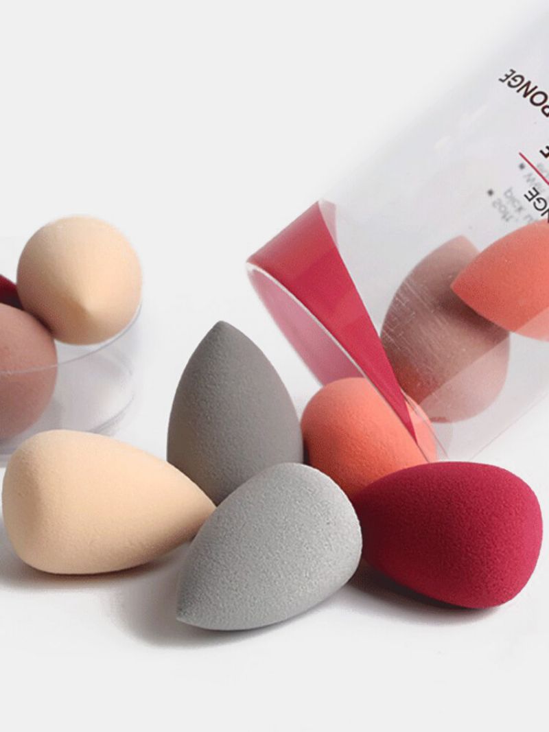 10 Kom Mini Makeup Puff Wet-dry Dual Name Bushion Sponge Beauty Eggs