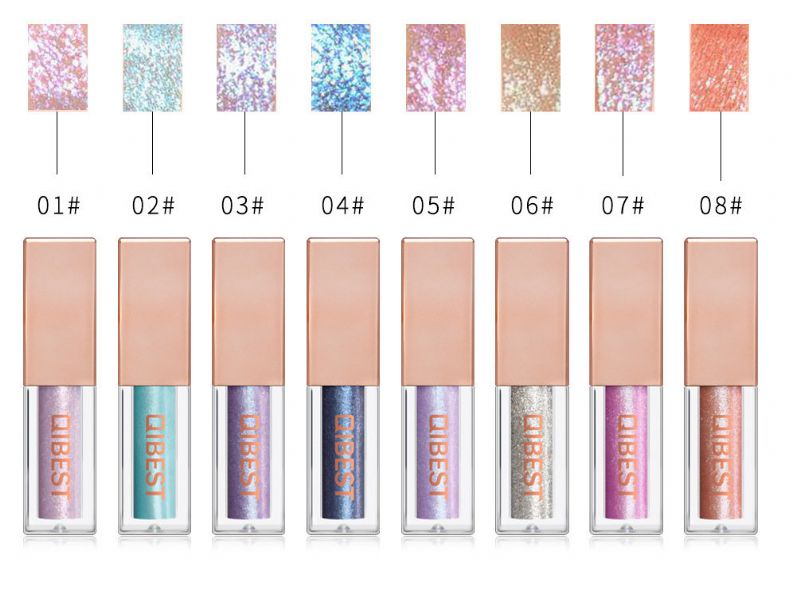 15 Boja Diamond Pearlescent Liquid Eyeshadow Shine Šareno Tekuće Sjenilo Za Oči High Light Eye Makeup