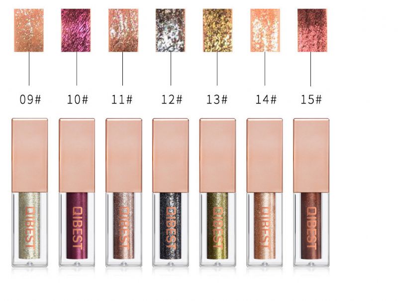 15 Boja Diamond Pearlescent Liquid Eyeshadow Shine Šareno Tekuće Sjenilo Za Oči High Light Eye Makeup