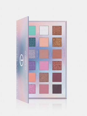 18 Boja Northern Lights Eyeshadow Palette Shining Glitter Smooth Powder Shimmer