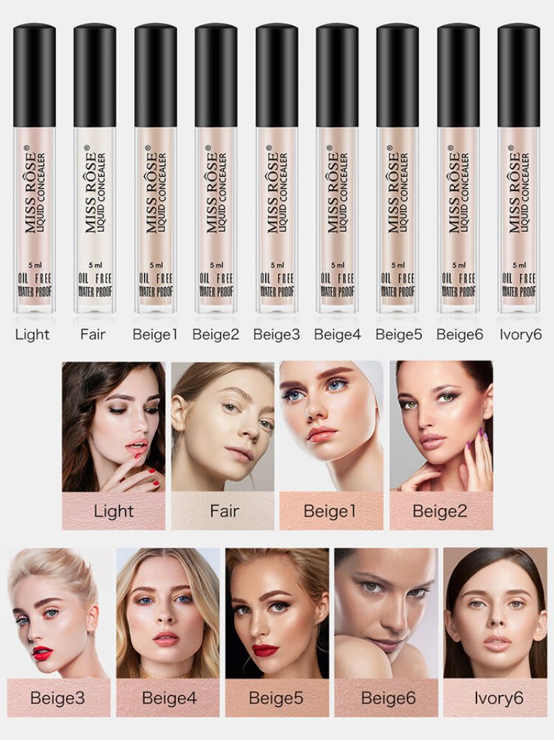 9 Boja Face Contour Makeup Concealer Oil Control Vodootporni Tekući Puder S Punim Prekrivanjem