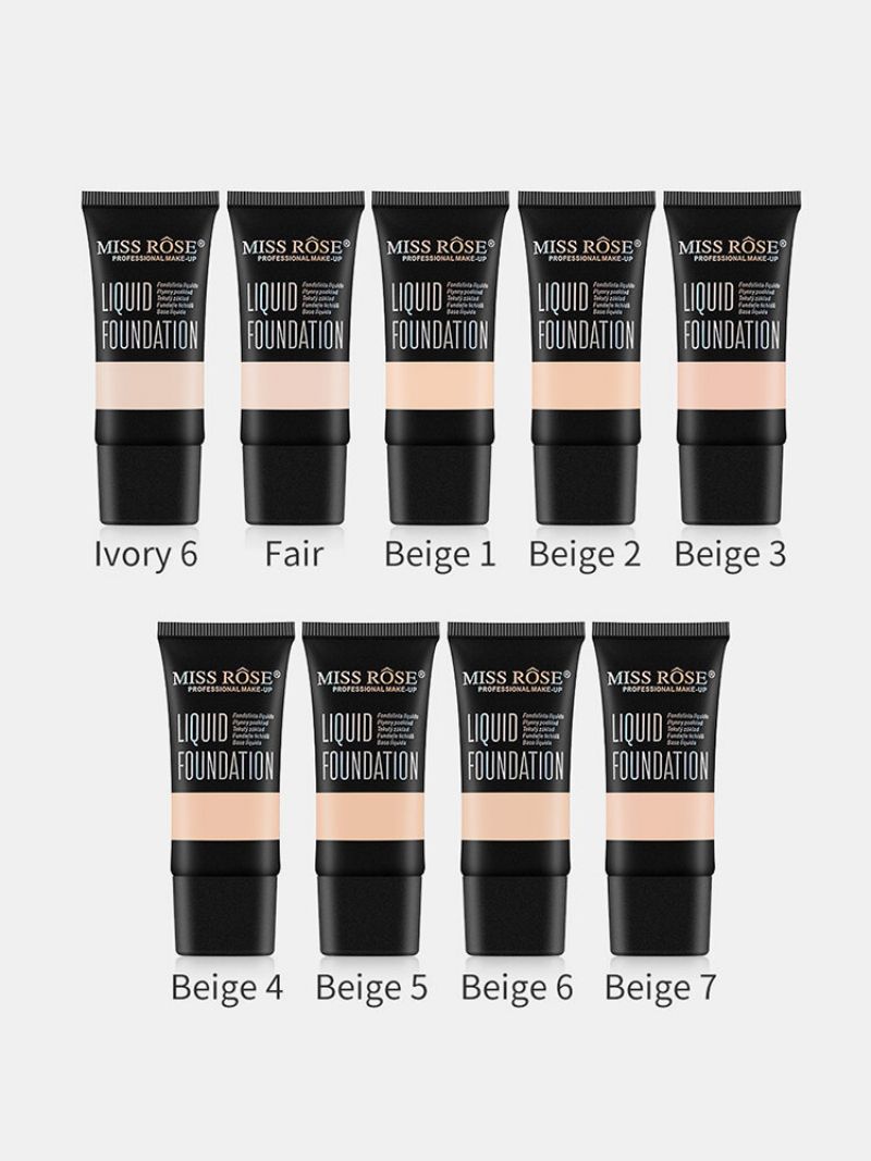 9 Colors Face Liquid Foundation Full Coverage Vodootporna Krema Za Korektor Za Lice