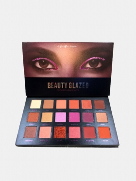 Beauty Glazed Mat Svjetlucava Paleta Sjenila Šminka Za Oči Prirodno Dugotrajno