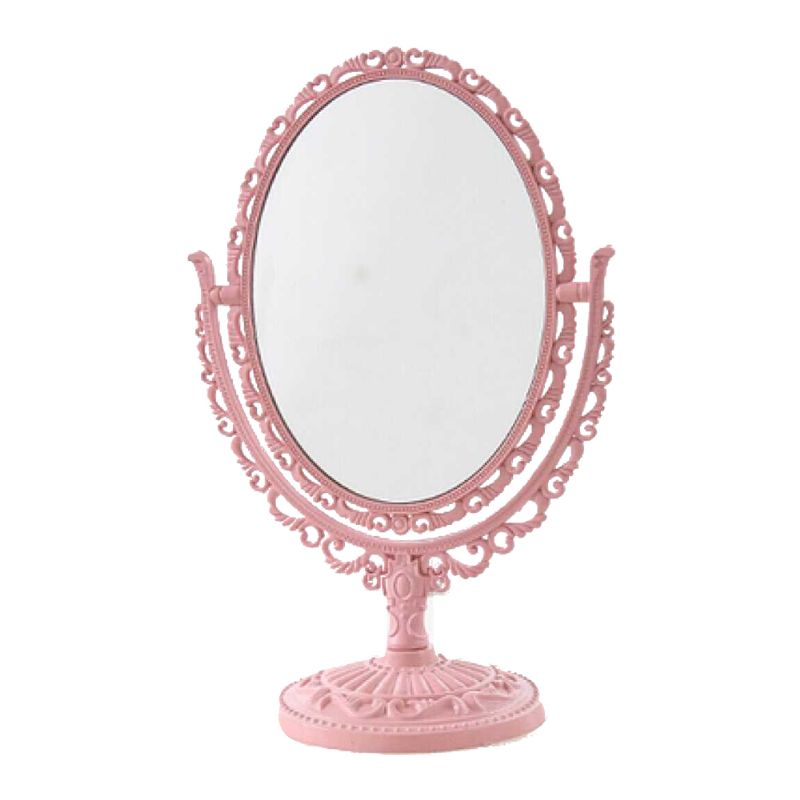 Dvostrano Ogledalo Za Šminkanje - Okruglo Kozmetičko I Povećanje