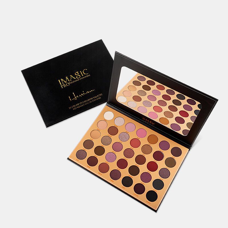 Imagic 35 Boja Nude Matte Eyeshadow Palette Glitter Vodootporna Dugotrajna Paleta Sjenila