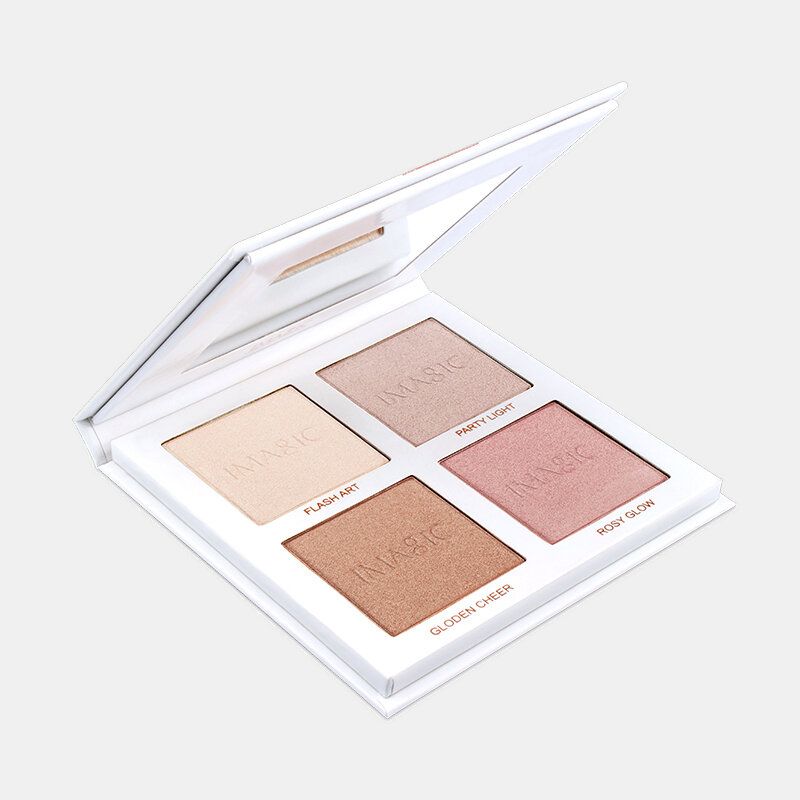 Imagic 4colors Highlighter Powder Palette Shimmer Contouring Highlight Face Bronzer Puder Za Šminku