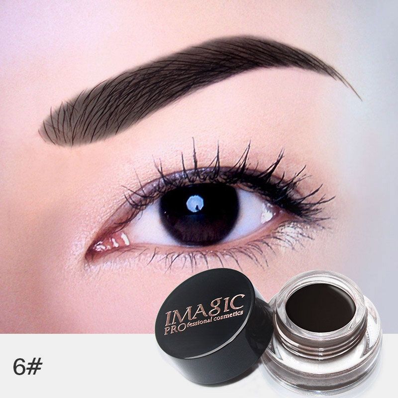 Imagic Professional Eyebrow Gel 6colors Enhancer Cream Set Četkica Za Šminkanje