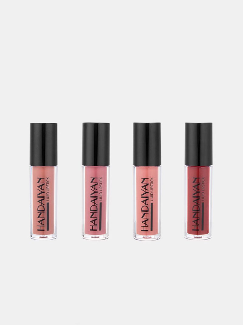 Kompleti Tekućih Sjajila Za Usne Od 4 Komada Prirodna Hidratantna Krema Vodootporna Neljepljiva Čašica Matte Mirror Lip Glaze Kit