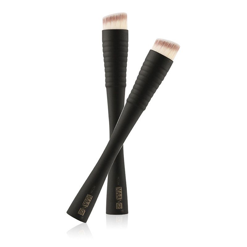 Liquid Foundation Makeup Brushes Grooves Design Cosmetic Quickly Soft Brush
