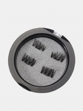 Magnetske Trepavice Za Višekratnu Upotrebu Ultra Tanke Crne Deblje 3d Magnetne Šminke Za Umjetne