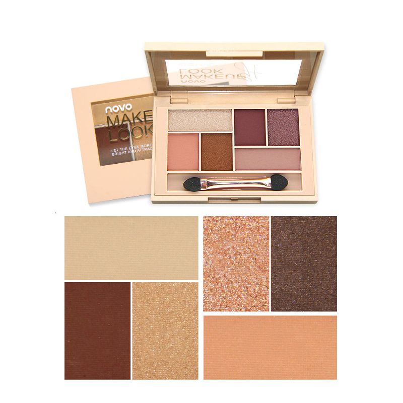 Matte Ground Eye Shadow Disc Silky Six Eyeshadow Pearl Light Color Eye Alat Za Šminkanje Za Početnike