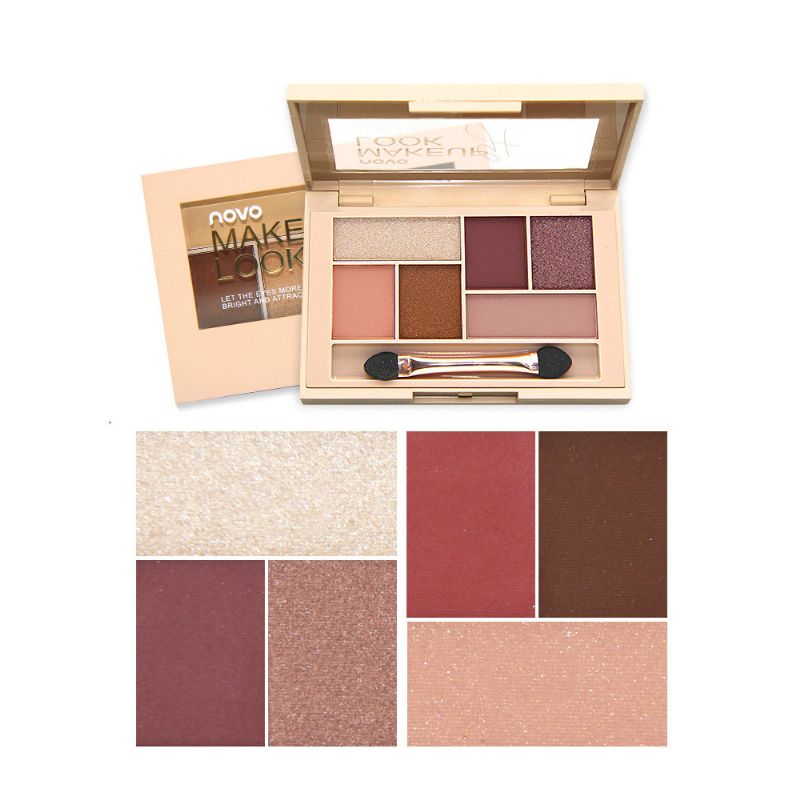 Matte Ground Eye Shadow Disc Silky Six Eyeshadow Pearl Light Color Eye Alat Za Šminkanje Za Početnike