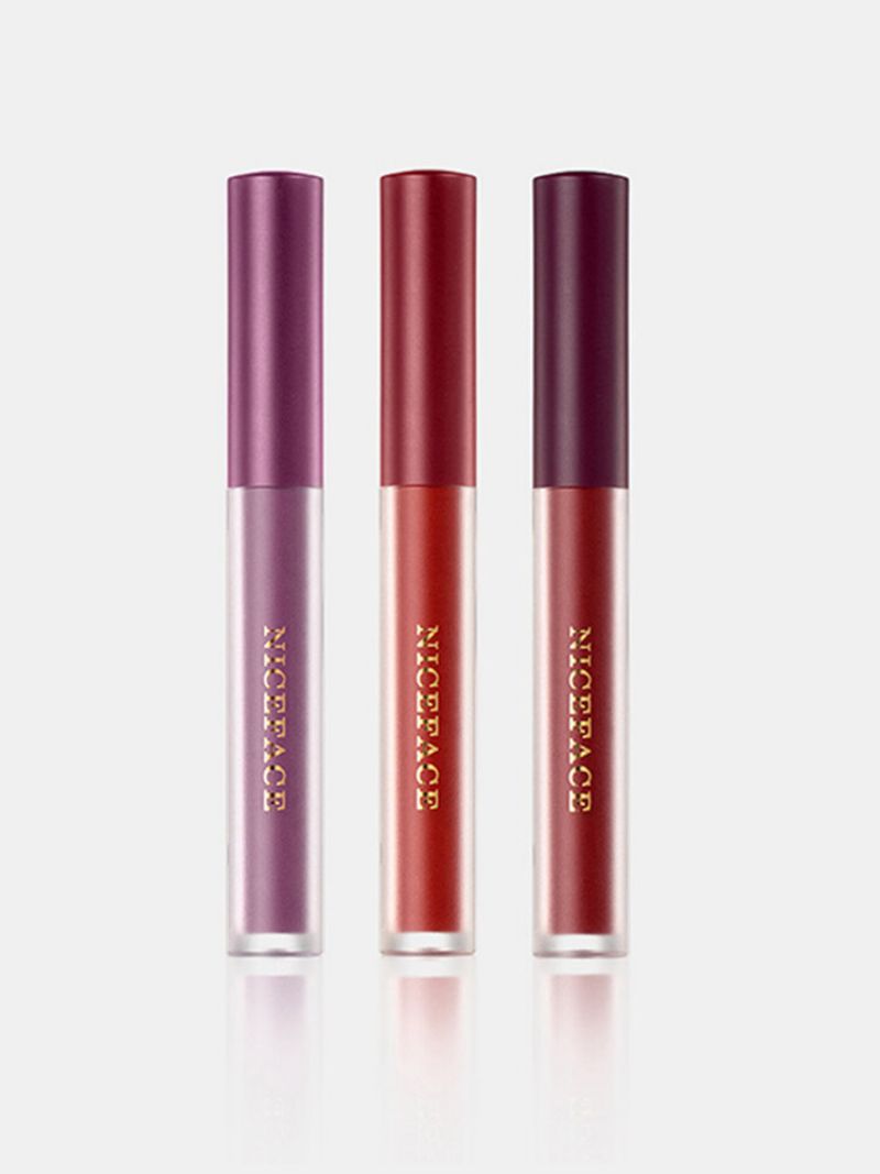 Matte Lip Glaze Set Od 6 Komada Baršunasta Neljepljiva Čašica Vodootporno Sjajilo Za Usne Šminka Za