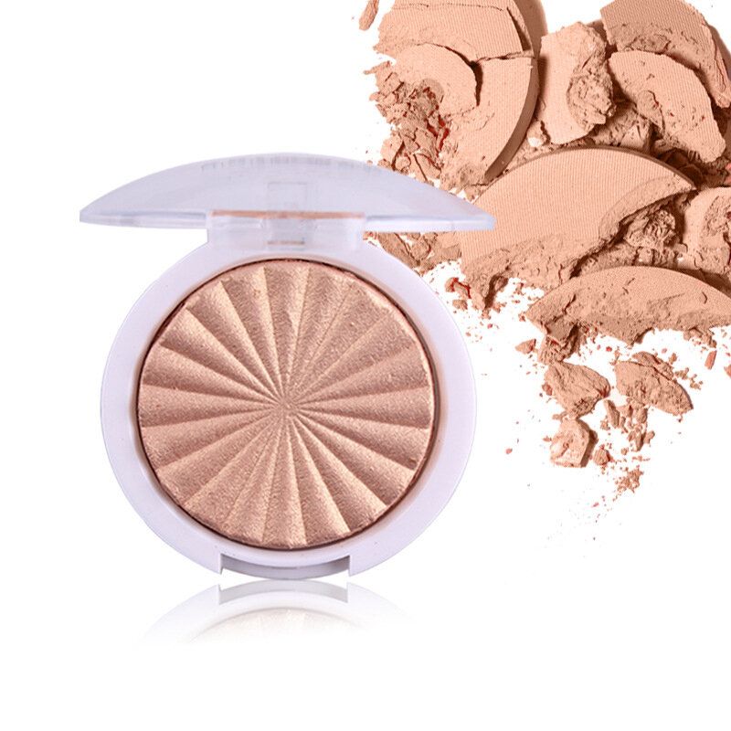 Miss Rose Highlighter Paleta Šminke White Gold Shimmer Glow Osvjetljujući Puder Highlighteri Kozmetika