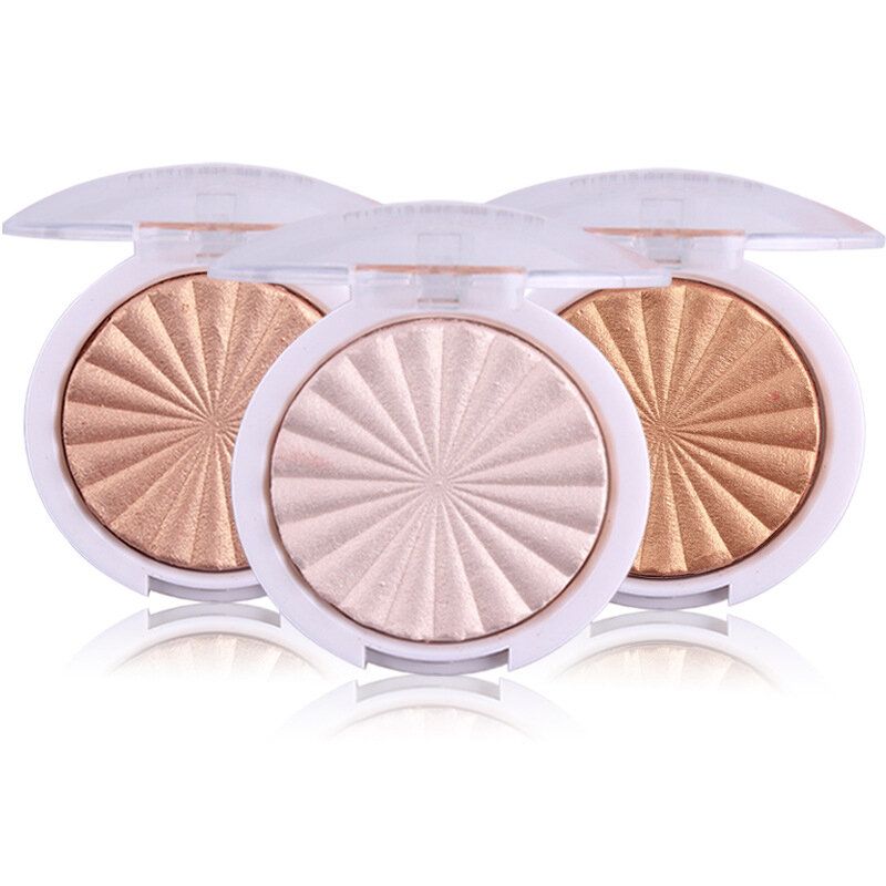 Miss Rose Highlighter Paleta Šminke White Gold Shimmer Glow Osvjetljujući Puder Highlighteri Kozmetika