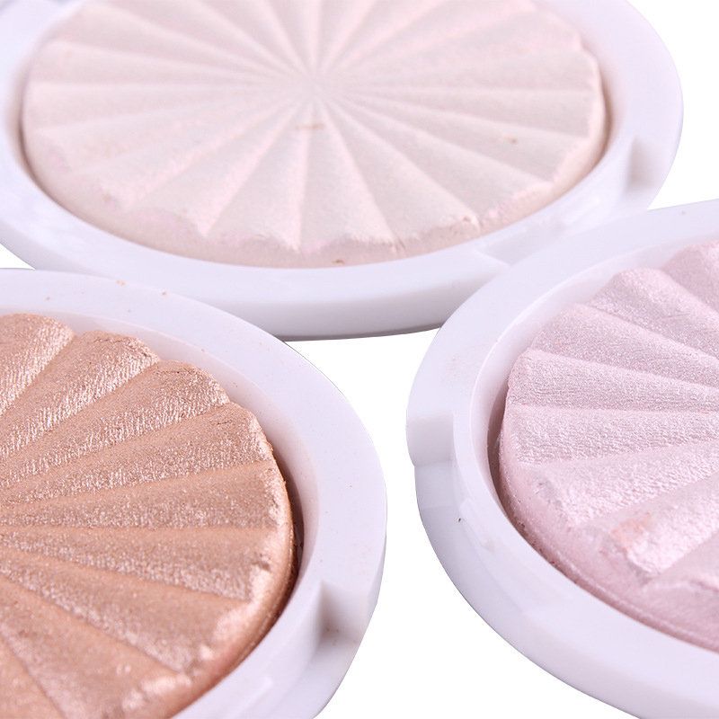 Miss Rose Highlighter Paleta Šminke White Gold Shimmer Glow Osvjetljujući Puder Highlighteri Kozmetika