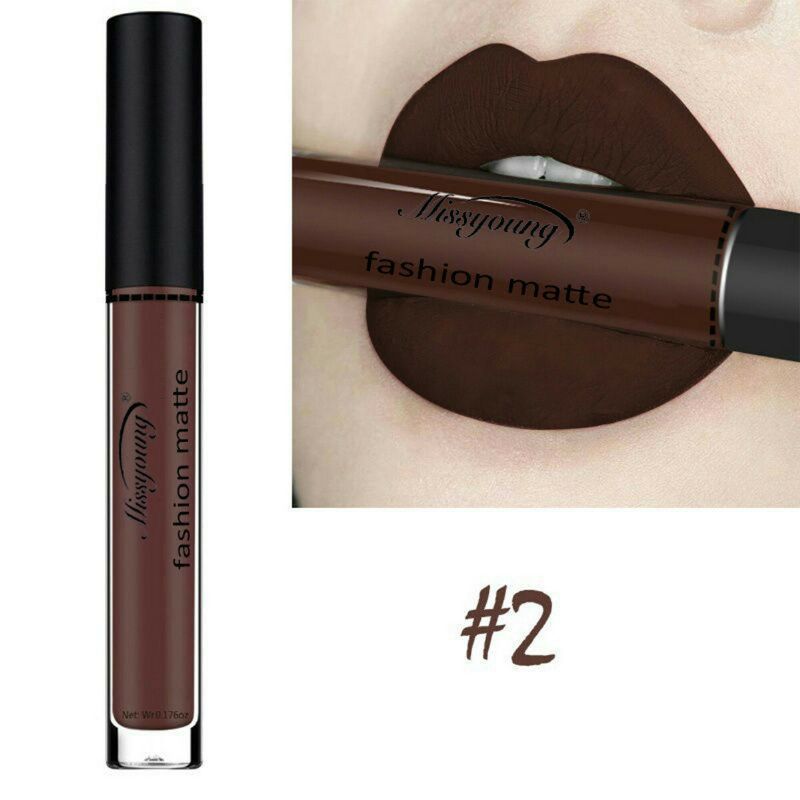 Missyoung Matte Liquid Lipstick Sjajilo Za Usne Šminka Za Vodootporno Dugotrajno Za