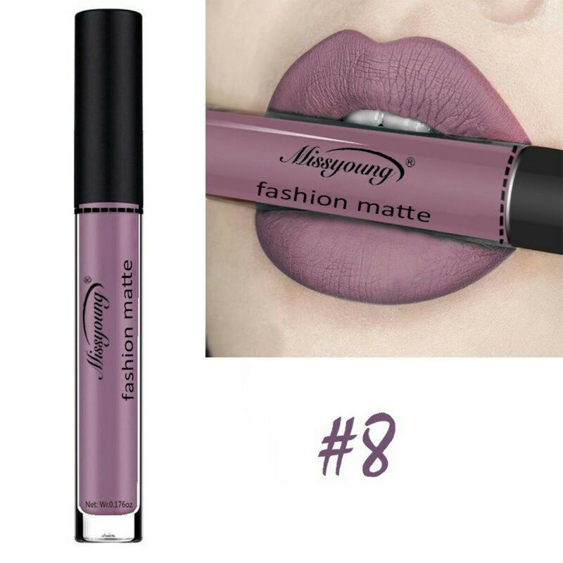 Missyoung Matte Liquid Lipstick Sjajilo Za Usne Šminka Za Vodootporno Dugotrajno Za