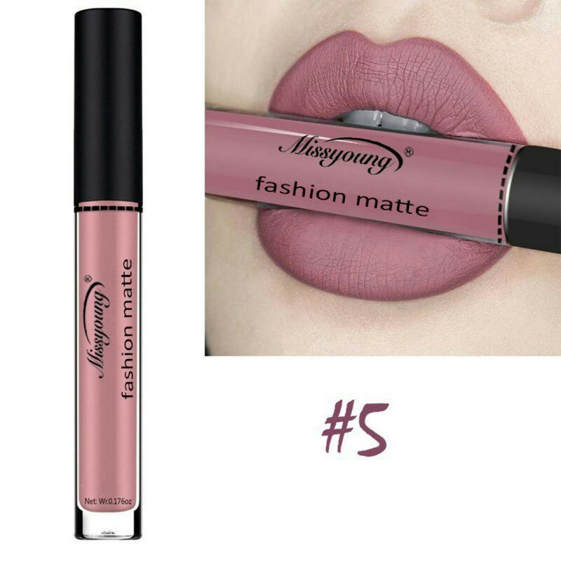 Missyoung Matte Liquid Lipstick Sjajilo Za Usne Šminka Za Vodootporno Dugotrajno Za