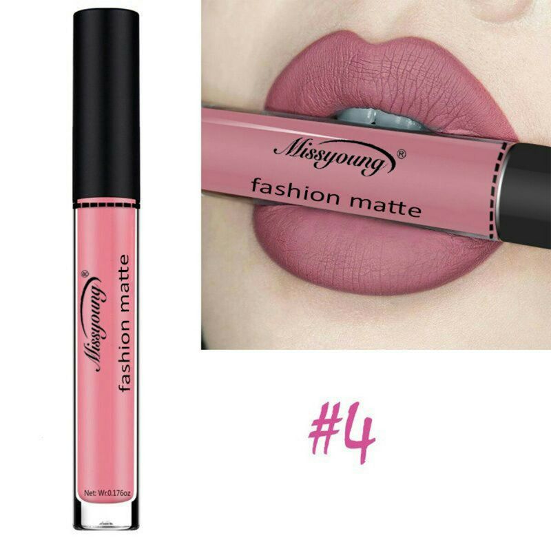 Missyoung Matte Liquid Lipstick Sjajilo Za Usne Šminka Za Vodootporno Dugotrajno Za